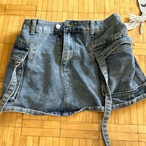 Jean skirt